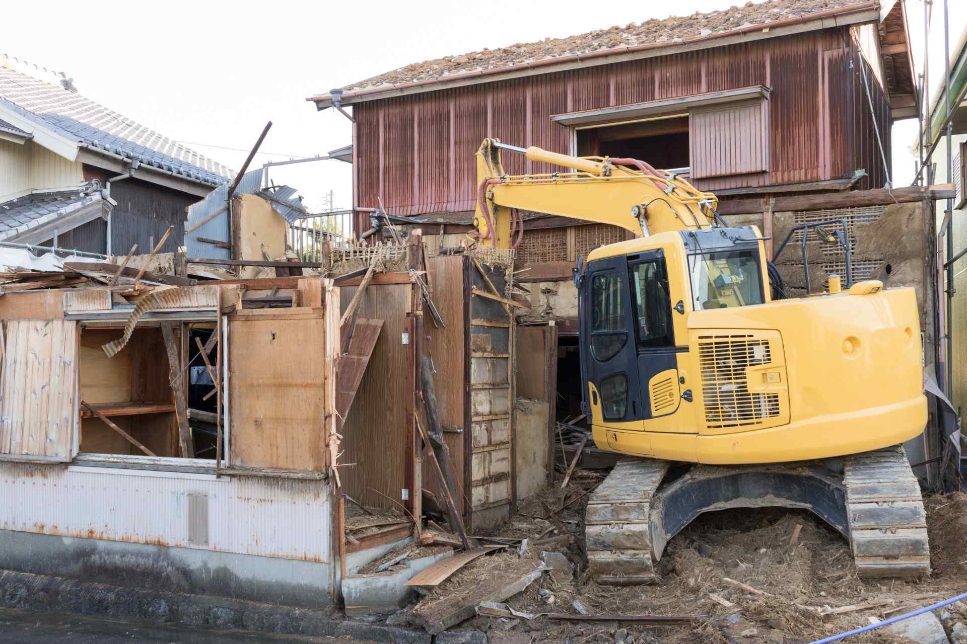 戸建てを解体 | 京都の解体工事なら株式会社小野興業
